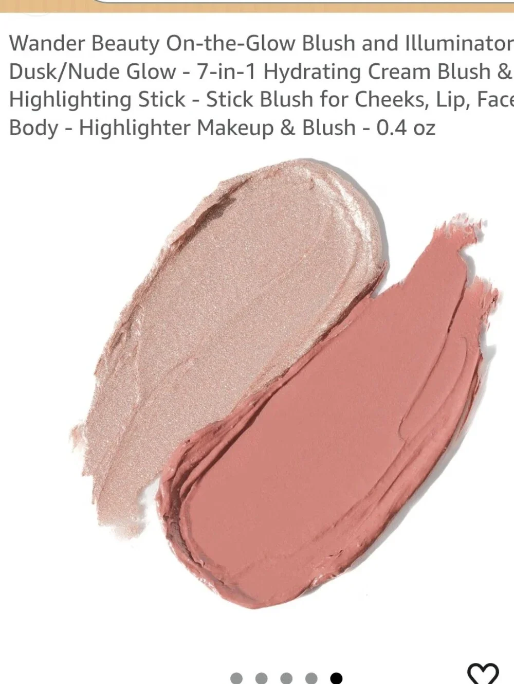 Wander Beauty cream blush